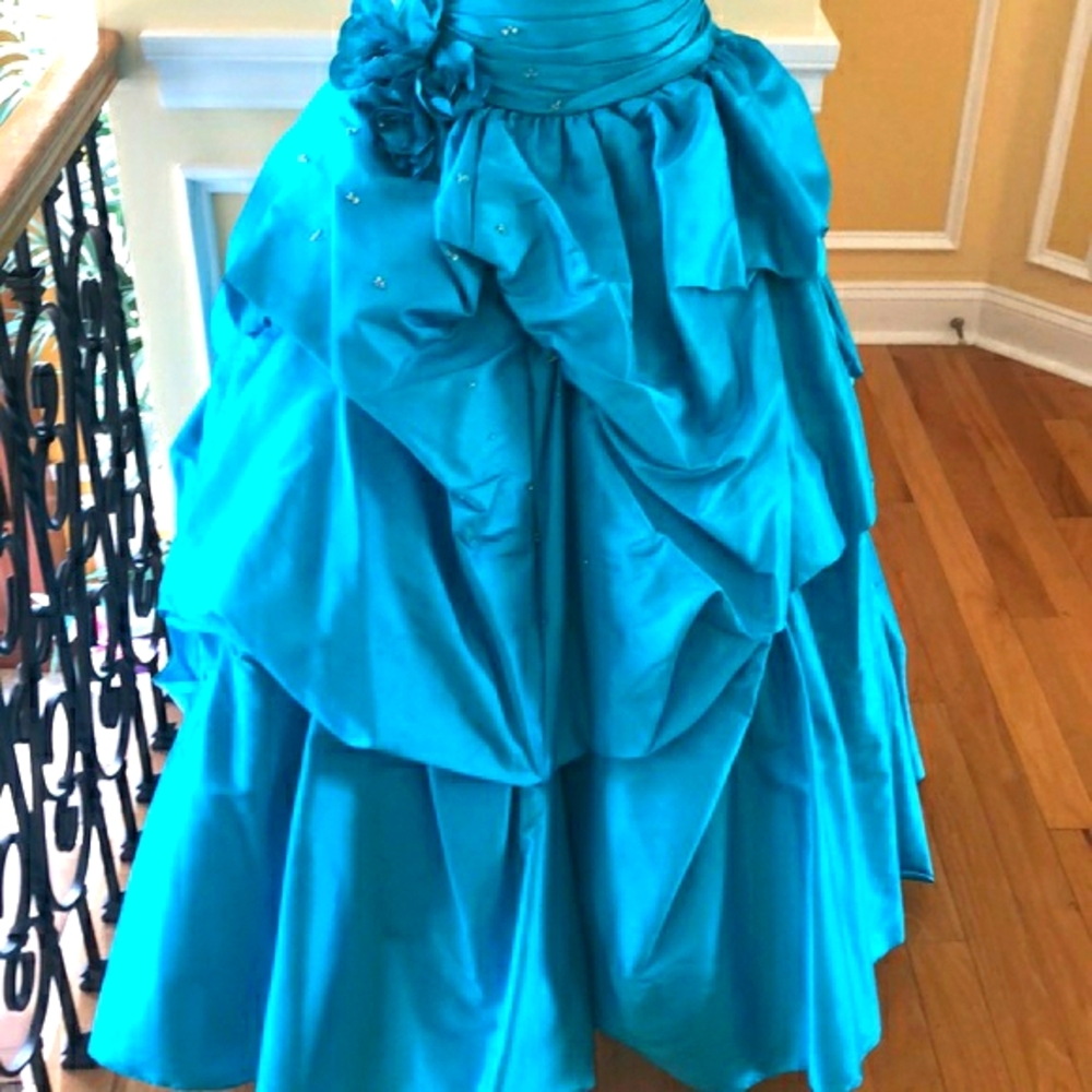 Vizcaya quinceanera dress/prom dress - Picture 7 of 13